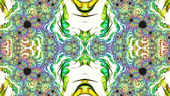 Trippy Psychedelic Fractal, trippy, psychedelic, aesthetic, Abstract, fractal HD wallpaper