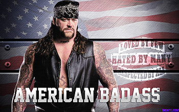 ... The Undertaker American Badass by Theinteligent HD wallpaper