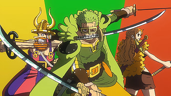 Straw Hat Trio in : Zoro, Usopp & Nami — One Piece, Anime, Usopp (One Piece), Roronoa Zoro, Nami (One Piece) HD wallpaper