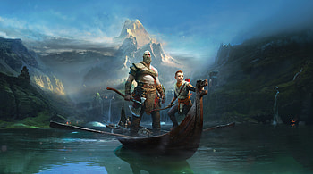 God Of War 4 Key Art , kratos, god-of-war-4, god-of-war, games, ps-games HD wallpaper