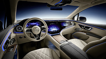 Mercedes Benz Eqs 450 SUV AMG Line 2022 Interior Cars HD wallpaper