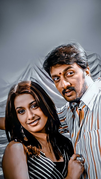 Kashi, kannada movie, sudeep, rakshita HD phone wallpaper