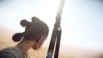 Rey Hair Style, Rey (Star Wars), video game, Star Wars Battlefront II (2017) HD wallpaper