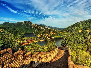 Great Wall of China, Historical place, Beijing, ultra HD wallpaper