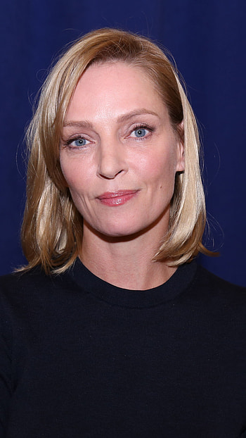 Uma Thurman, Most popular celebs, Model, White dress HD phone wallpaper