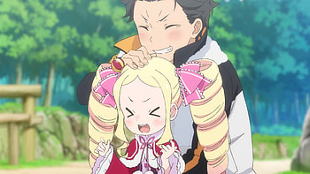 Beatrice and Subaru Natsuki, Anime, Re:Zero - Starting Life in Another World, Beatrice (Re:ZERO), Subaru Natsuki HD wallpaper