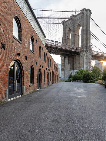 St. Ann's Warehouse, Brooklyn Bridge HD phone wallpaper