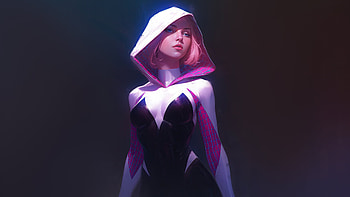 Gwen Stacy Mayhem, gwen-stacy, superheroes, artist, artwork, digital-art HD wallpaper