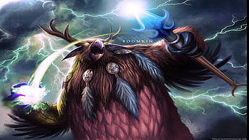 Balance Druid HD wallpaper