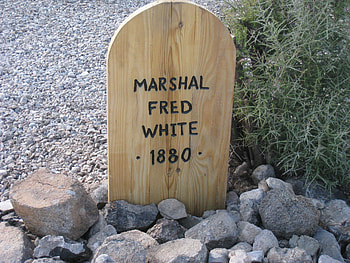 Fred White Tombtone from Boothill Cemetary, tombstone, boothill, arizona, az HD wallpaper