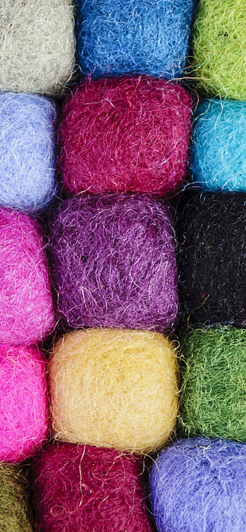 Colorful wool , Vibrant and vivid, Playful texture, Knitted design HD phone wallpaper