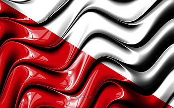 Utrecht Flag, , Cities of Netherlands, Europe, Day of Utrecht, Flag of Utrecht, 3D art, Utrecht, dutch cities, Utrecht 3D flag HD wallpaper