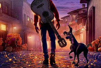Coco , coco, animated-movies, disney, 2017-movies, dog HD wallpaper
