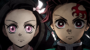 Nezuko and Tanjiro, Anime, Demon Slayer: Kimetsu no Yaiba, Nezuko Kamado, Tanjiro Kamado HD wallpaper