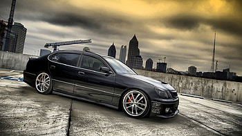 black VIP, black, vip, lexus HD wallpaper