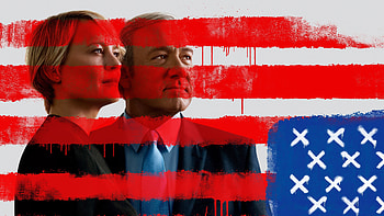 House of Cards, American TV series, Drama USA flag, Kevin Spacey HD wallpaper