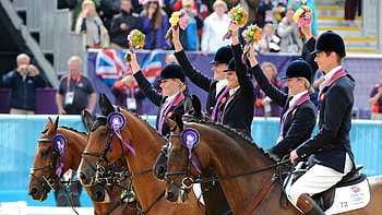 London Olympic Games 2012, Equestrian Sports HD wallpaper