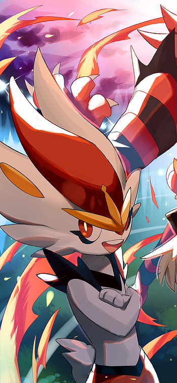 Cinderace Blaze — Pokémon Sword & Shield Anime , Anime, Pokemon HD phone wallpaper