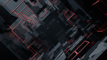 Black Red Abstract 10k, abstract, dark, black, red, artist, artwork, digital-art HD wallpaper