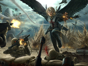 Games, Angels HD wallpaper