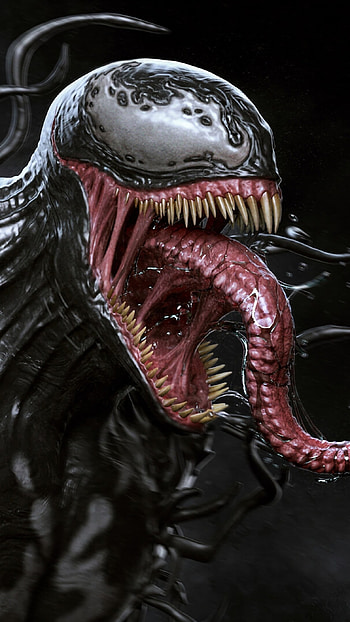 Venom, Powers, Long Tongued HD phone wallpaper