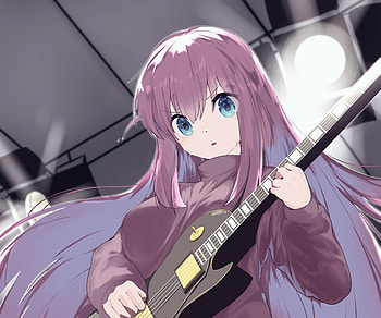 Hitori Gotou, Hitori Gotou, Anime, Bocchi the Rock! HD wallpaper