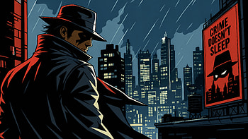 Midnight Noir Vigilante —, Detective, Cityscape HD wallpaper