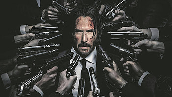 John Wick 3, gun, wick, john, man HD wallpaper