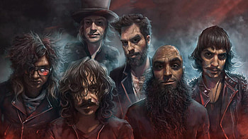 Foxy Shazam backdrop HD wallpaper