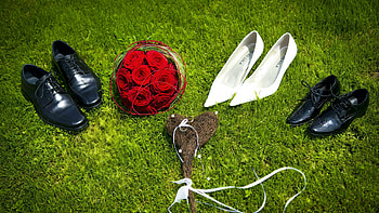 Wedding Goals, weeding-couple, love, heart HD wallpaper