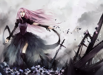 Luka, pink, anime, megurine luka, girl, vocaloid, pink hair HD wallpaper