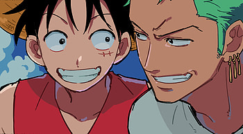Luffy & Zoro, Anime, One Piece, Monkey D. Luffy, Roronoa Zoro HD wallpaper