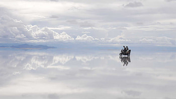Bolivia, Salar de Uyuni, Sky, Salt Flats HD wallpaper