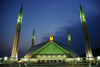 Faisal-Mosque-Islamabad, night, faisal, mosque, beautiful, muslim, pakistan HD wallpaper