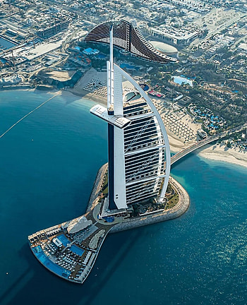 Dubai UAE, urban_design, body_of_water HD phone wallpaper