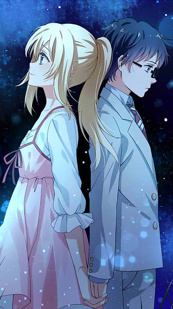 Starry Duet — Kousei & Kaori | Your Lie in April , Kousei Arima, Kaori Miyazono, Anime, Your Lie in April HD phone wallpaper