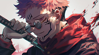 of Sukuna from Jujutsu Kaisen, Anime, Jujutsu Kaisen, Sukuna (Jujutsu Kaisen) HD wallpaper
