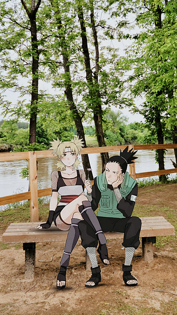Shikamaru y temari, naruto, naruto_shuppuden HD phone wallpaper
