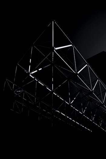 Structure, Design, Construction, Bw, Chb HD phone wallpaper