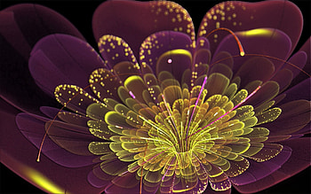Abstract, Patterns, Shine, Light, Lines, Rotation HD wallpaper