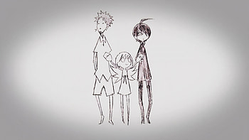 Meme, Koyomi and Shino, fashion design, art HD wallpaper