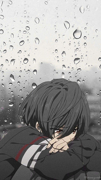 Sad Anime Boy Aesthetic : Sad Anime Boy Gifs Tenor : Sad anime HD phone wallpaper