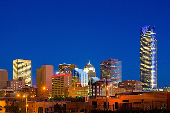Oklahoma City Skyline, Coronavirus impact, Oklahoma City economy, Unclear extent HD wallpaper