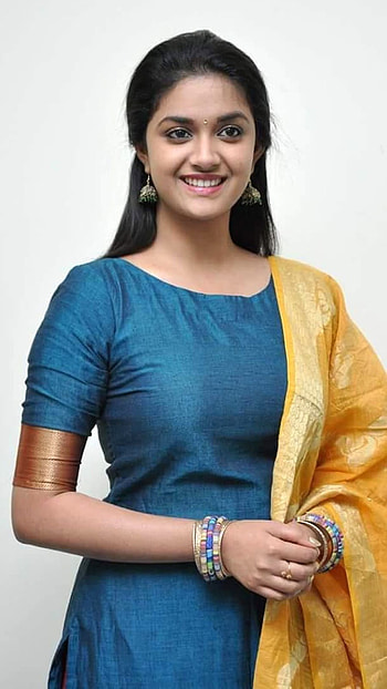 Keerthi Suresh, South HD phone wallpaper