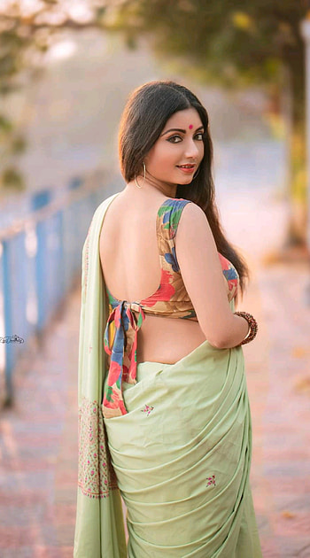 Rupsa Saha Choudhry, eye, lip HD phone wallpaper