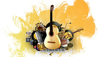 Musical instruments, Artistic , Melodic vibes, Harmonic melodies HD wallpaper