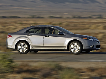 Auto, Nature, Acura, Cars, Road, Side View, Speed, Style, Akura, 2010, Metallic Gray, Grey Metallic, Tsx HD wallpaper