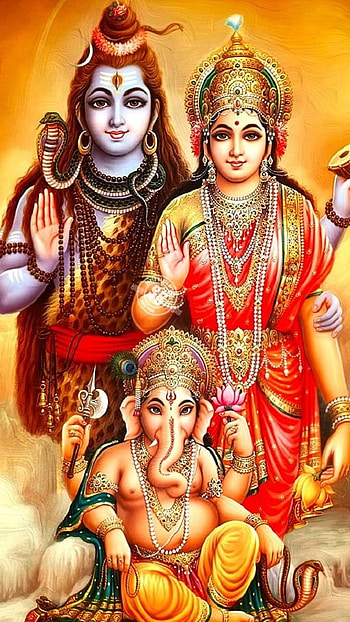 Best Mahadev, Lord Shankar, Devi Parvati, Lord Ganesh HD phone wallpaper