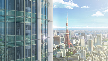Your Name, Tokyo Tower HD wallpaper