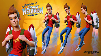 Jimmy Neutron, Fanart, Fan art, Beloved character HD wallpaper